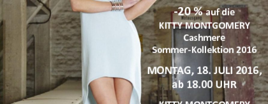 We’re looking forward to seeing you at our KITTY MONTGOMERY Private Shopping Evening!