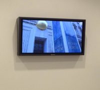 ADVERTISING SPACE FOR KITTY MONTGOMERY AT THE BANK AUSTRIA KUNSTFORUM