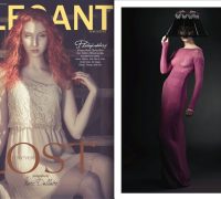 Great Editorial of Kitty Montgomery in the March Issue of Elegant Magazine (United States)