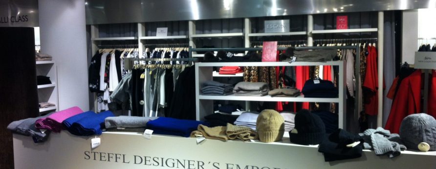 KITTY MONTGOMERY cashmere collection @ Steffl Department Store Vienna – 1st Floor – Women Designer Emporium.