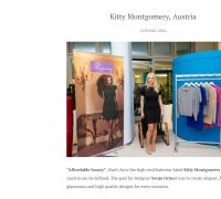 KITTY MONTGOMERY FEATURED ON THE TRENDCY BLOG