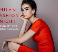 MILAN FASHION NIGHT – Kitty Montgomery Fashion Show during Milan Fashion Week